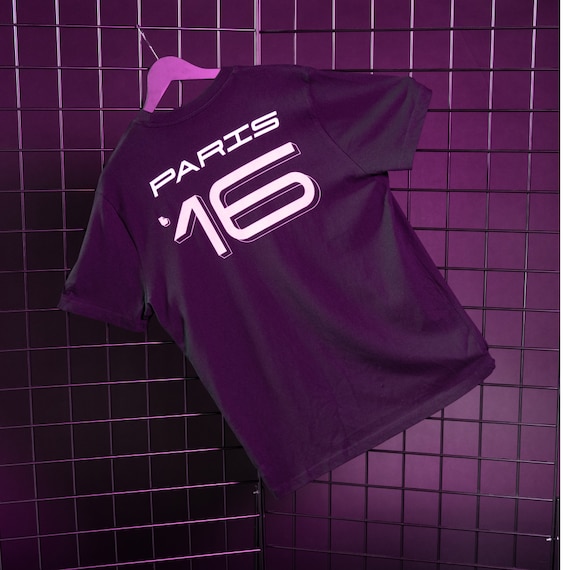 PSG x Blackpink「Paris 16」グラフィックTシャツ - ブラック