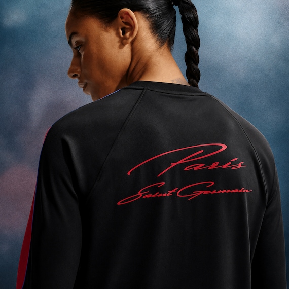 PSG ナイキ Dri-FIT ADVトラックスーツドリル トップ - ブラック