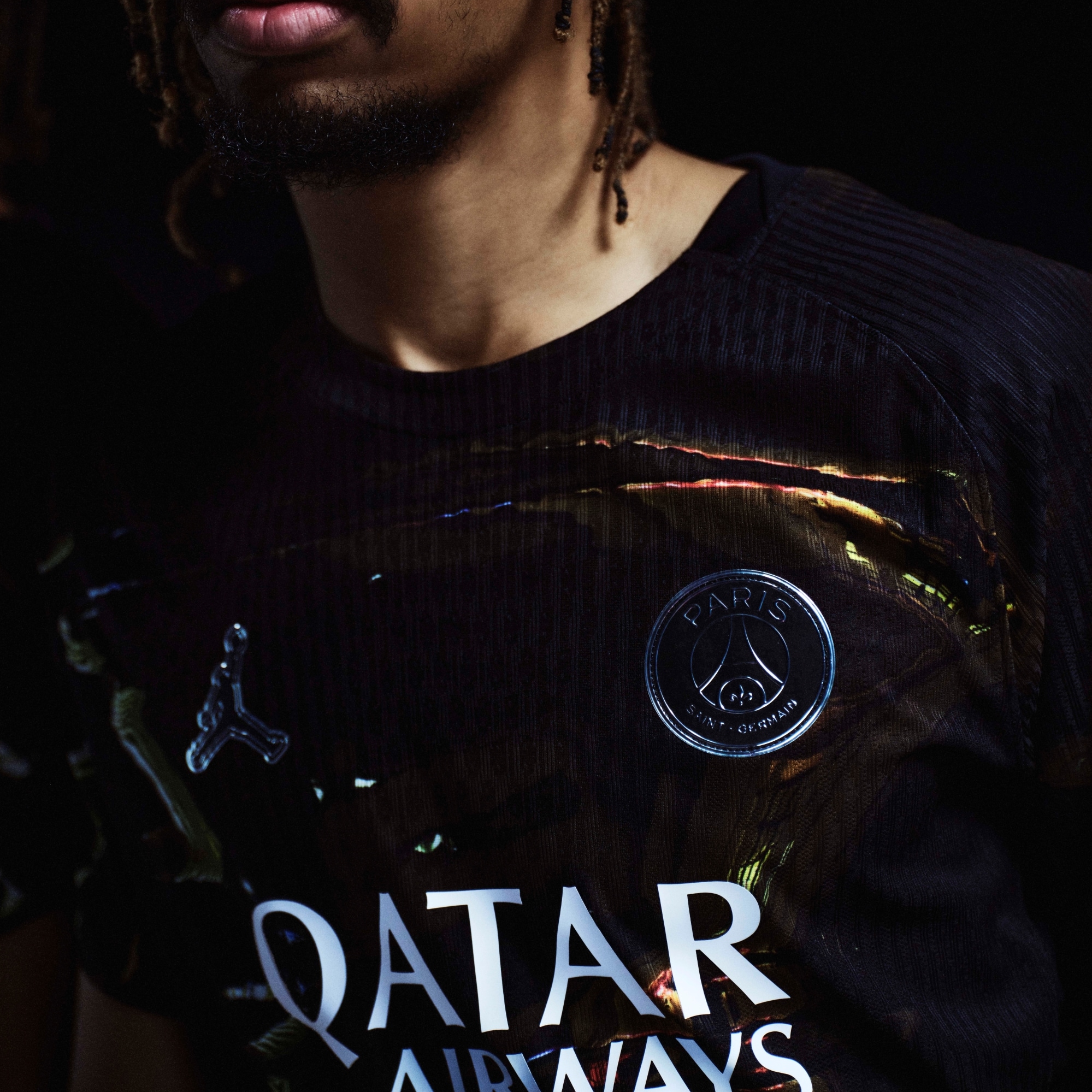 PSG ジョーダン ナイトエディション スタジアム ロングスリーブ シャツ